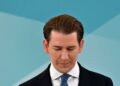 Sebastian Kurz auf dem Weg zum Gerichtssaal, wo er sich am 18. Oktober wegen Falschaussage verantworten muss