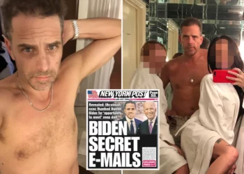 Porträtaufnahme von Hunter Biden bei einem öffentlichen Auftritt, der die mediale Aufmerksamkeit auf sich zieht