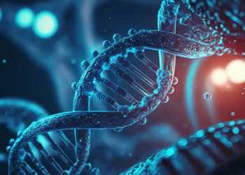 Biohacking-Konzept: Mensch optimiert Körper und Geist durch Technologie und Selbstexperimente