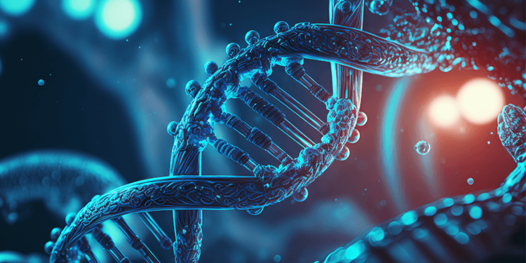 Biohacking und seine transformative Kraft für den menschlichen Körper und Geist 1 Biohacking-Konzept: Mensch optimiert Körper und Geist durch Technologie und Selbstexperimente