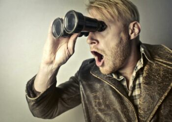 Symbolbild für Schutz vor staatlicher Überwachung: Verschlüsselter Computer und Datenschutzschild